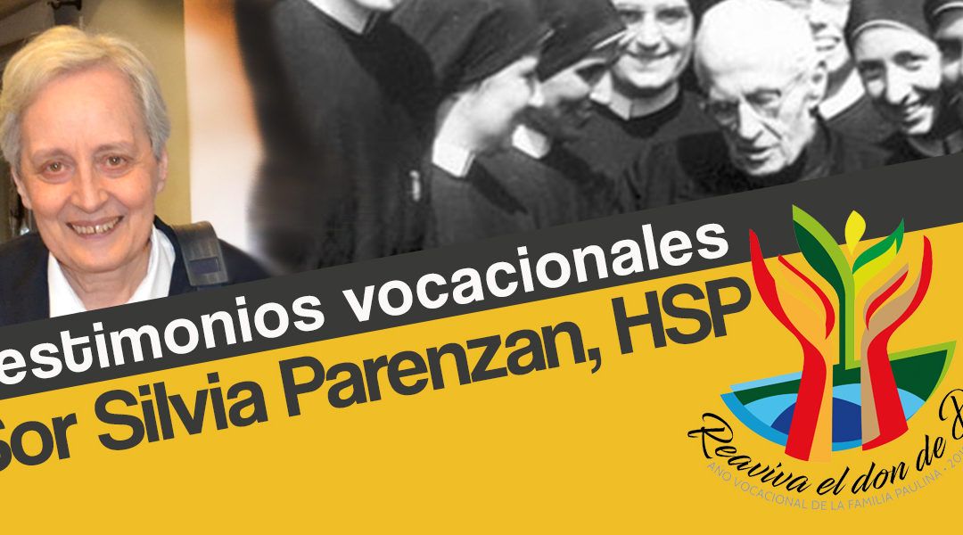 Testimonios vocacionales: Sor Silvia Parenzan, HSP