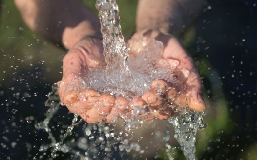 Pozo y agua para el corazón